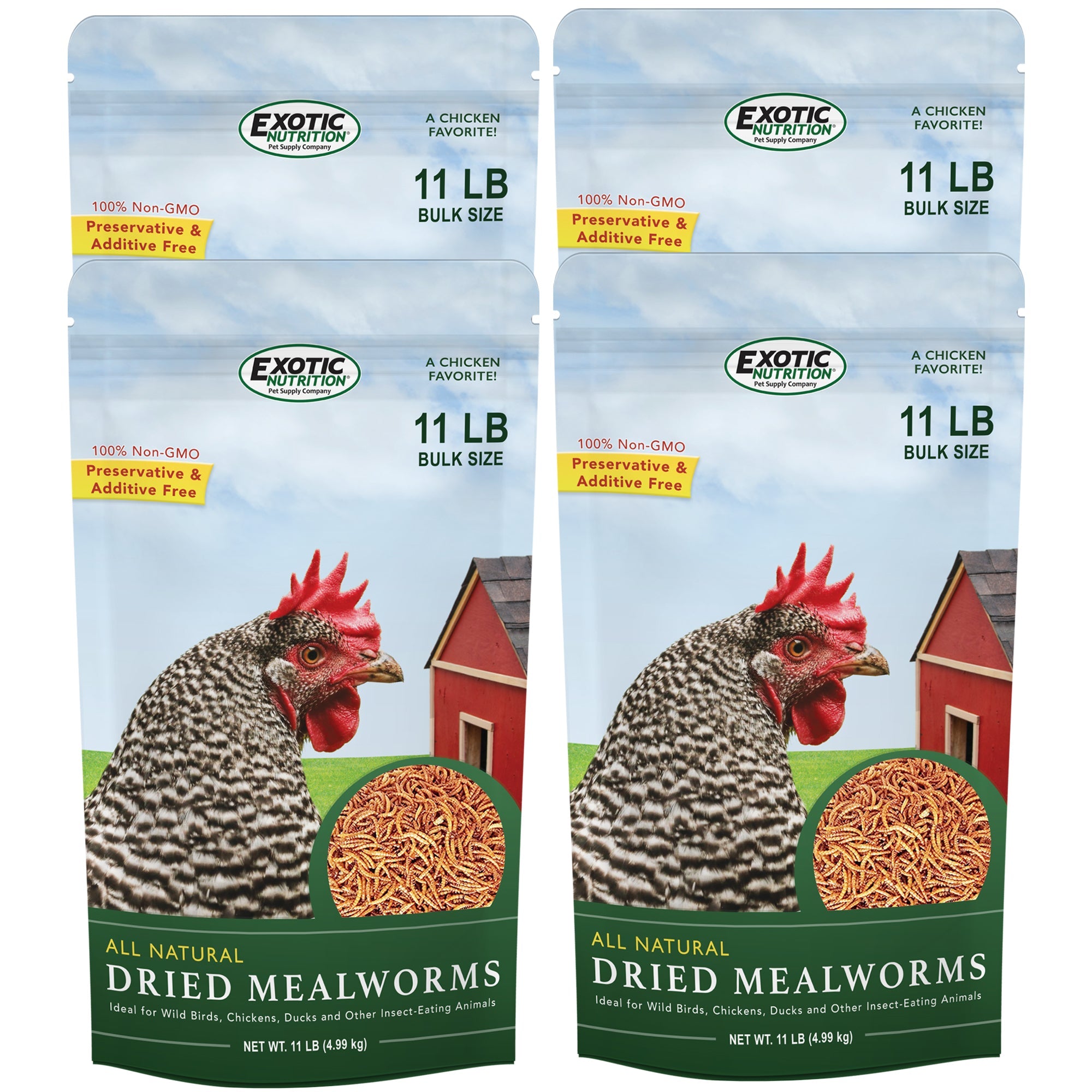 thumbnail image 2 of Non-GMO Dried Mealworms 10oz – High-Protein Treat For Birds, Chickens, Hamsters, Fish, Reptiles & Turtles 2 of 6
