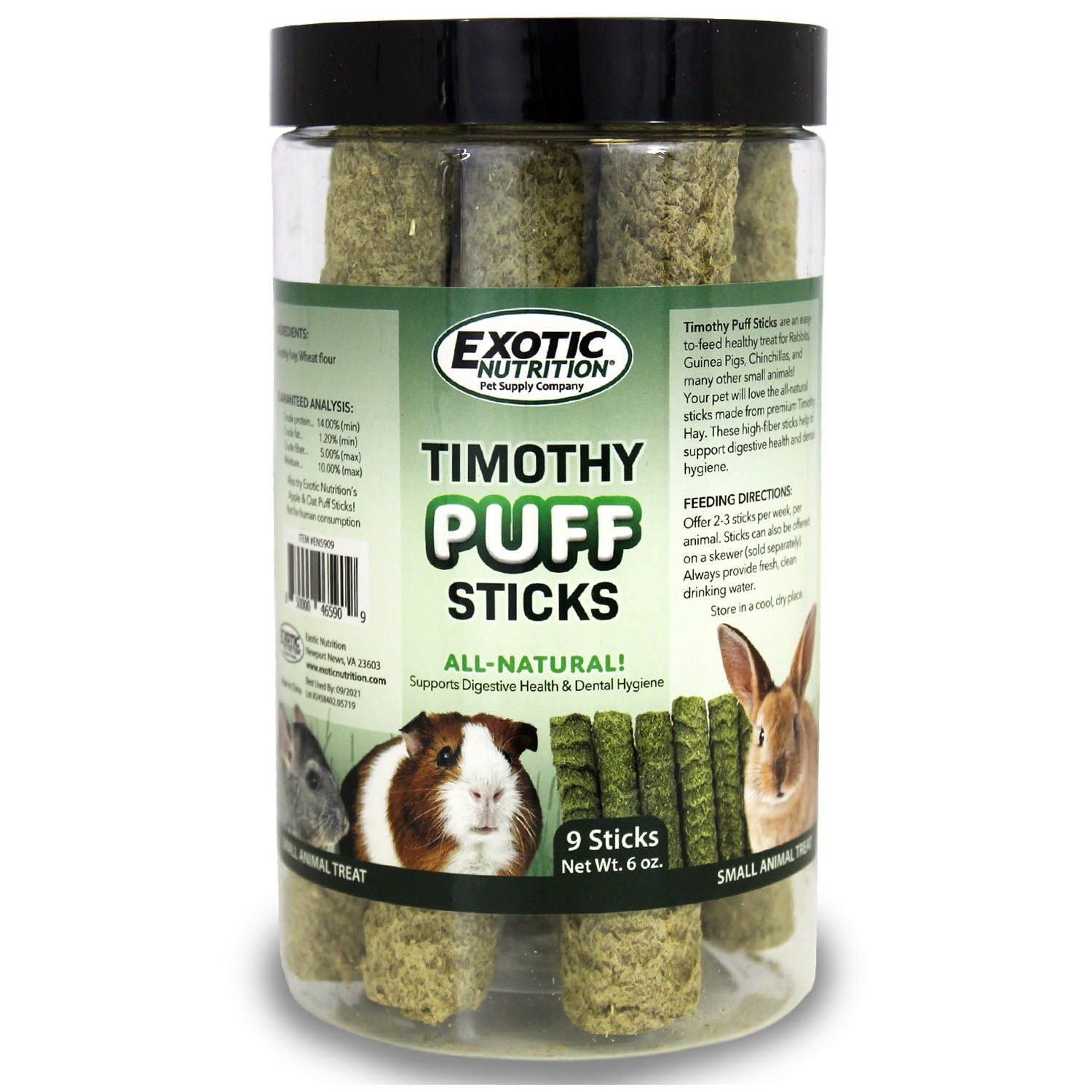 Crispy Sticks Rabbits-Chinchillas Herbs, 2 pieces, 110 g Crispy Sticks Rabbits-Chinchillas Herbs, 2 pieces, 110 g