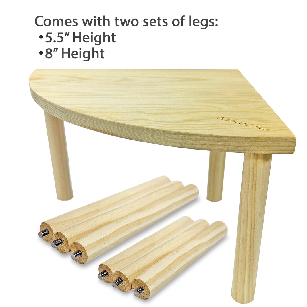 9 Inch Riser Platform Corner Riser Platform