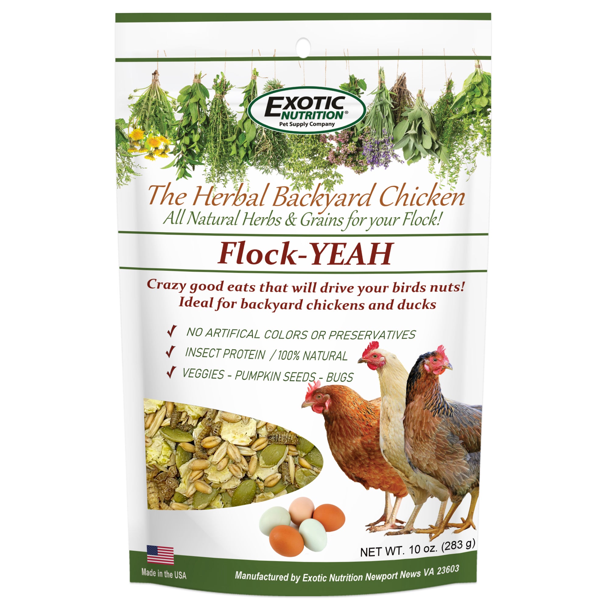 Exotic pet supplies including food, mealworms, treats and accessories.