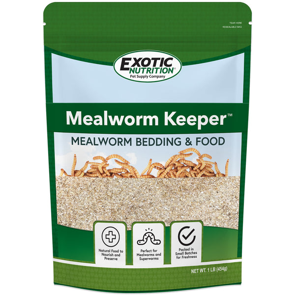 Mealworm Keeper Live Mealworm Food & Bedding