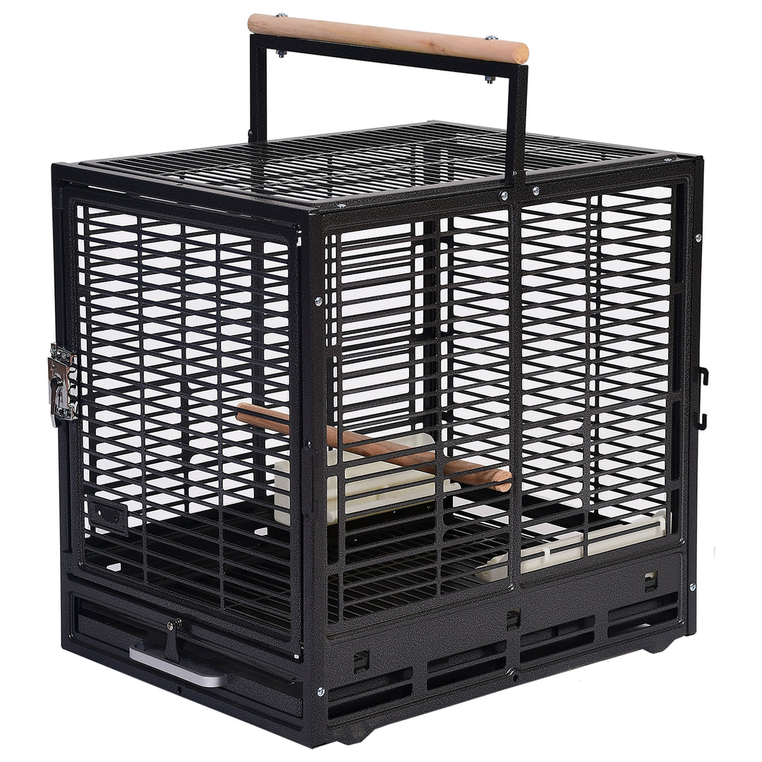 ZooPro Pet Travel Cage For Birds & Small Animals Sturdy & Safe