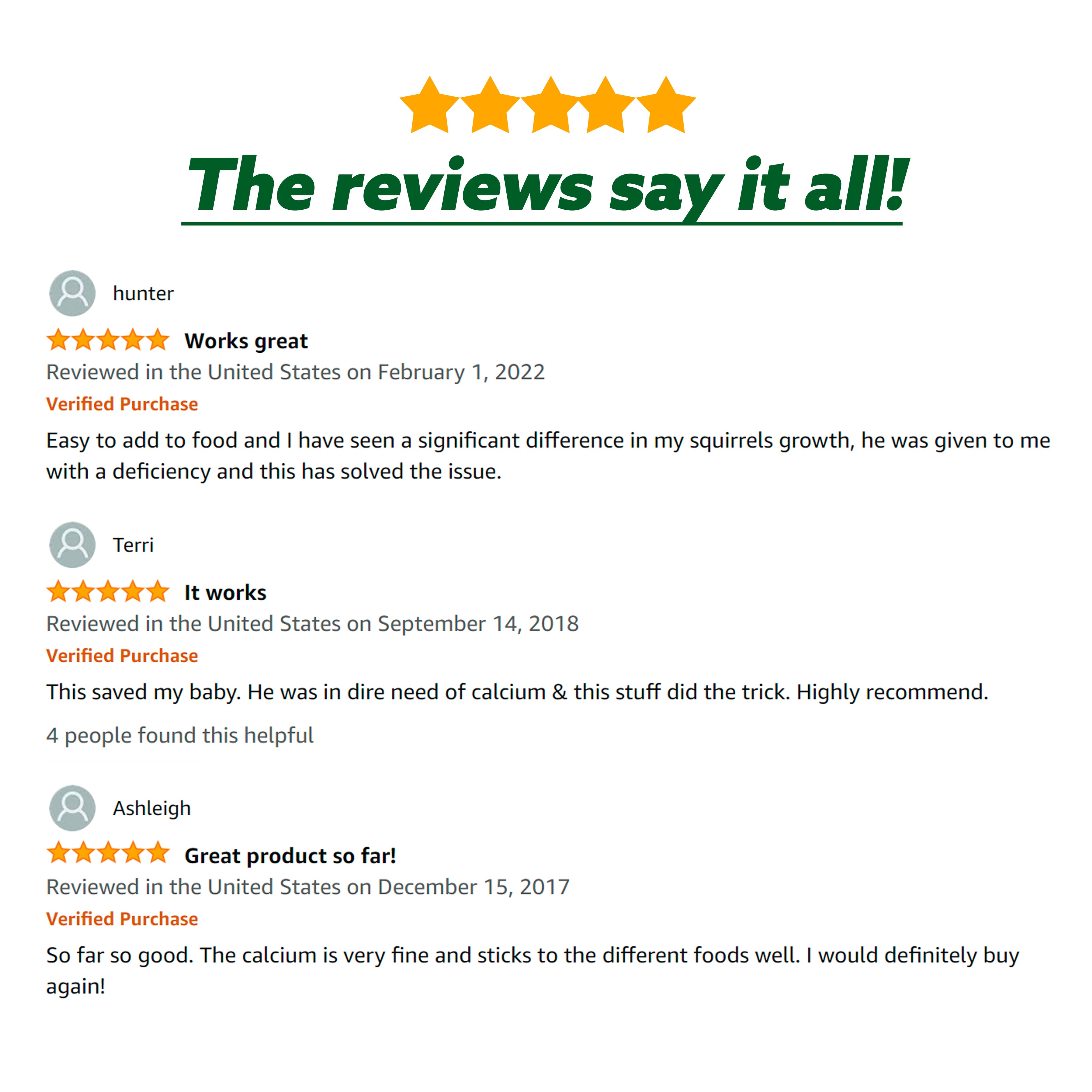 SquirrelCal (Calcium Supplement)