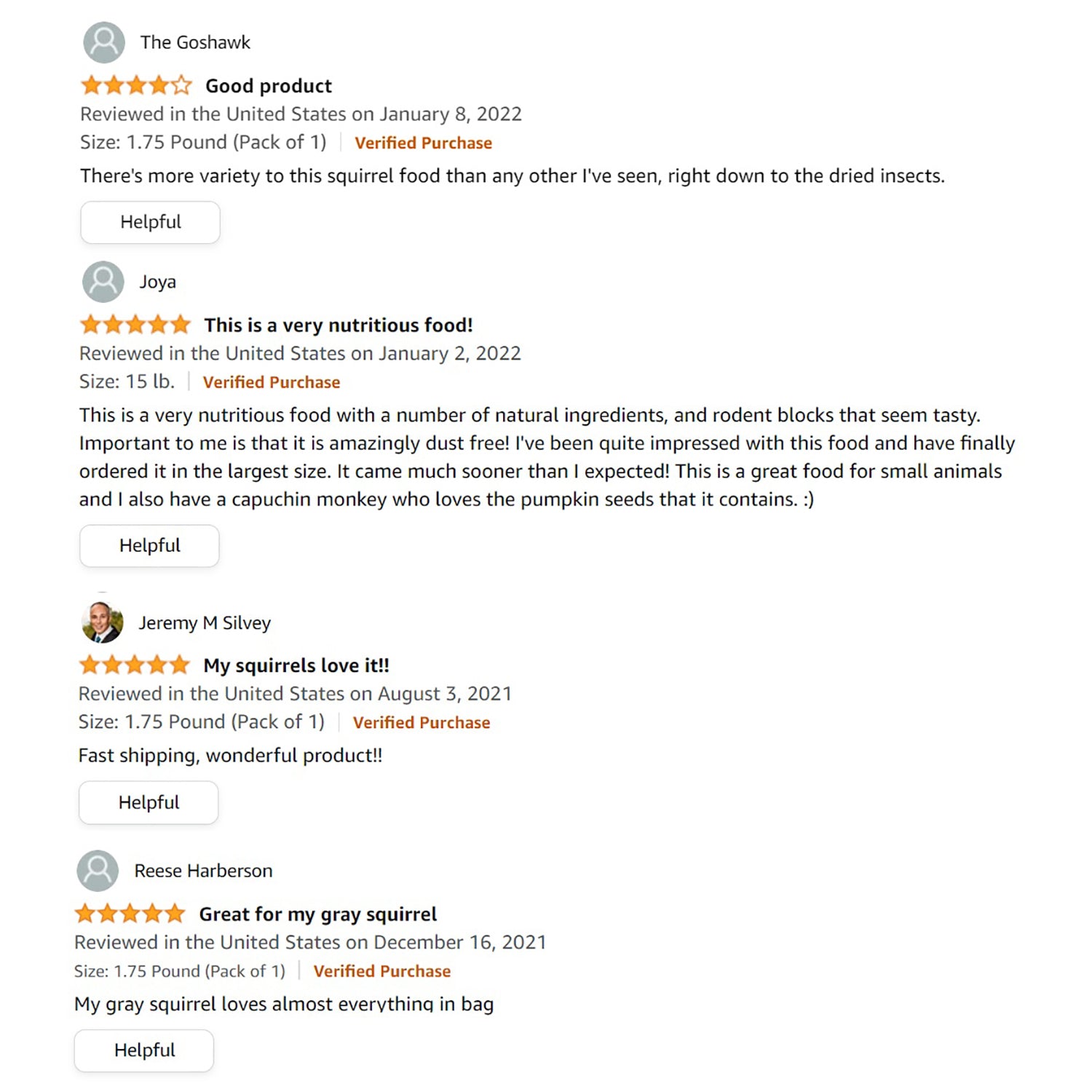 Squirrel Complete— Squirrel Food